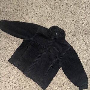 COLUMBIA Black Fleece Zip Up
